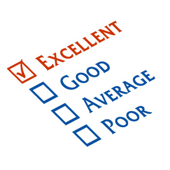 A checklist with red and blue check boxes

Description automatically generated